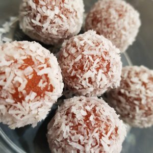 Coconut Gulab Jamun